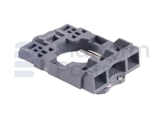 Contact element, base fixation plastic