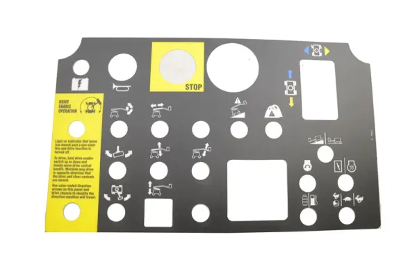 Pegatina caja de control Z34/22RT