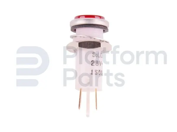 Piloto led, rojo, 24V