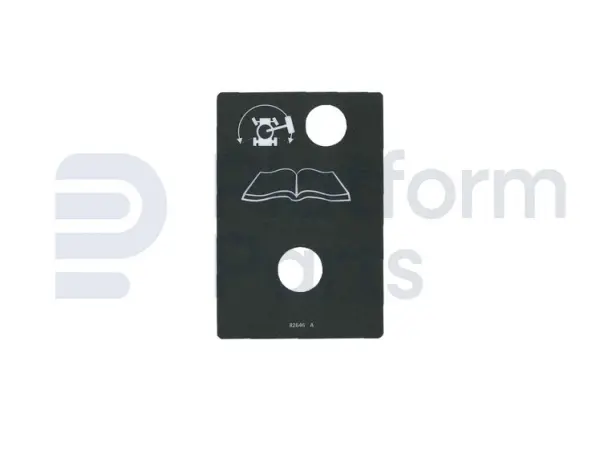 Decal, drive enable patch