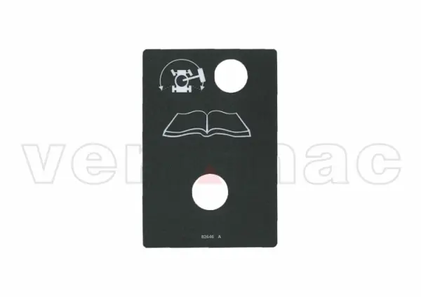 Decal, drive enable patch