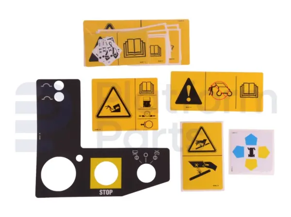 Pegatina, danger, general safety