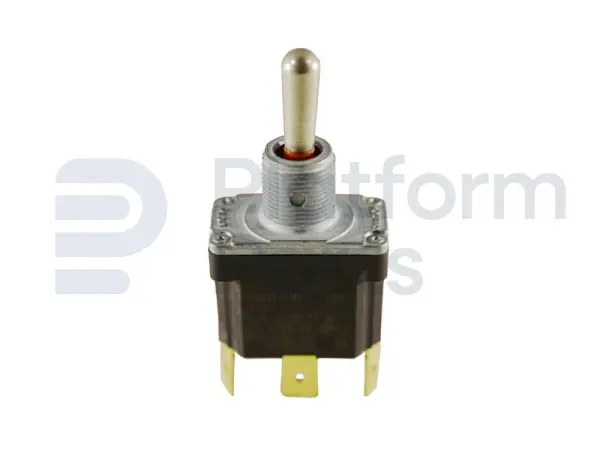 Toggle switch, (ON)-OFF-(ON), SPDT