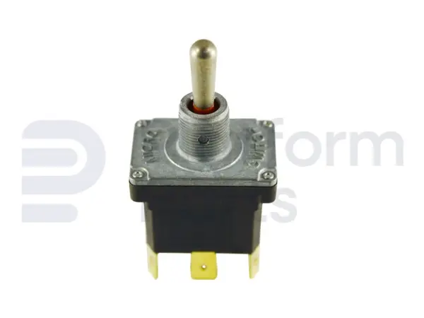 Toggle switch, ON-ON-ON, DPDT