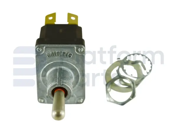 Toggle switch, ON-ON-ON, DPDT