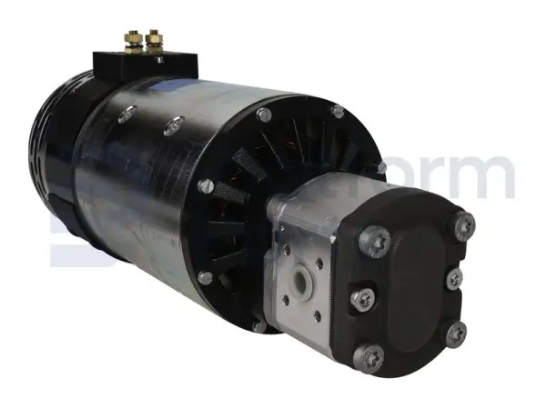 Elektromotor + Pumpe, hydraulisch