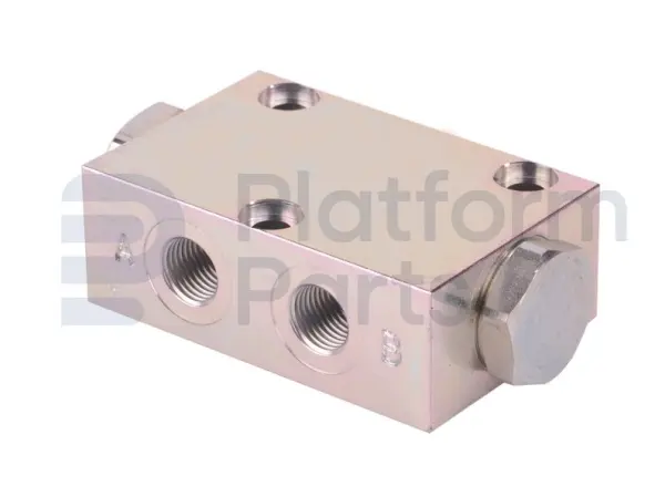 Valve, contrepoids