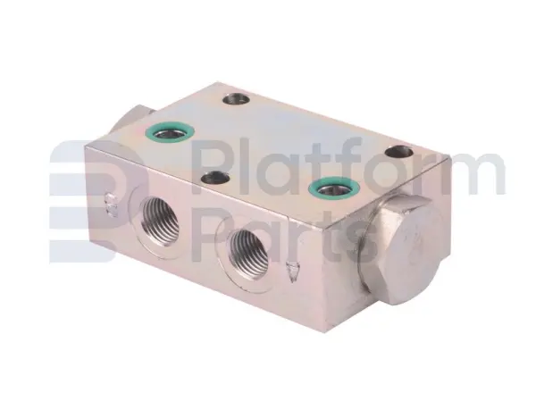 Valve, contrepoids