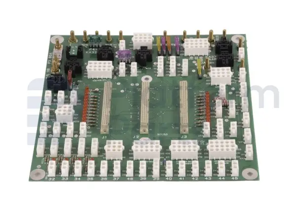 Electronic card ground control
