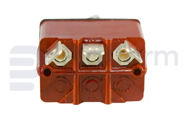 Toggle switch, (ON)-ON, SPDT