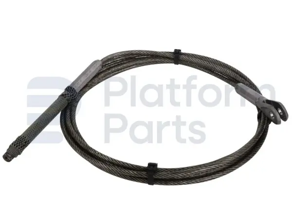 Emergency lowering cable