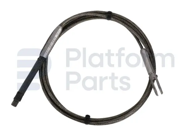 Emergency lowering cable