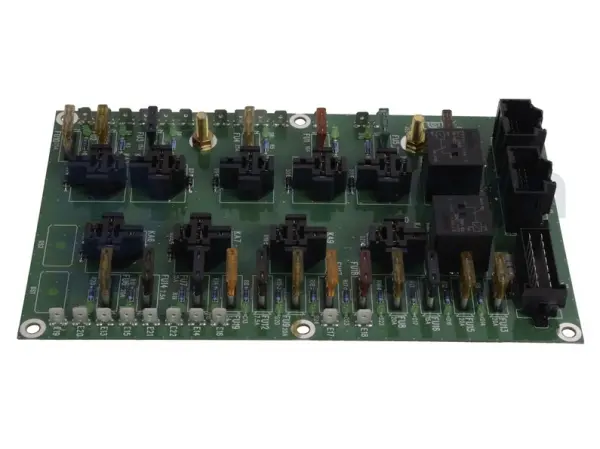 Electronic card ground control
