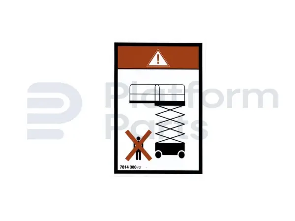 Autocollant, stay clear