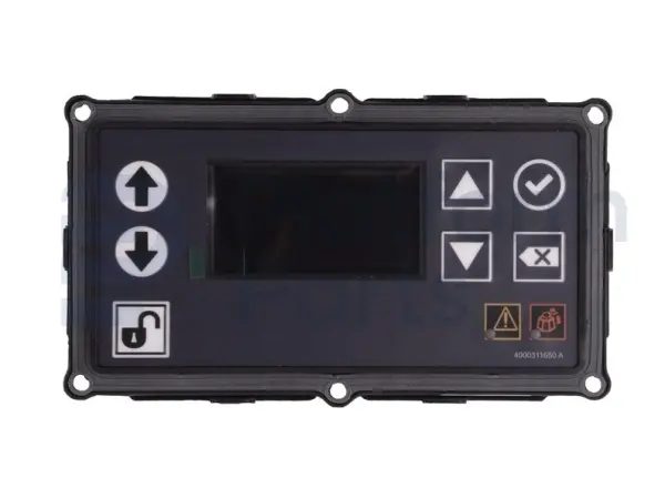 Tarjeta electrónica, control de tierra, display