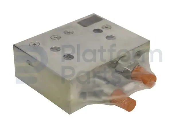 Valve, safety block