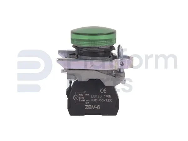 Indicator light, green