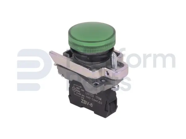 Indicator light, green