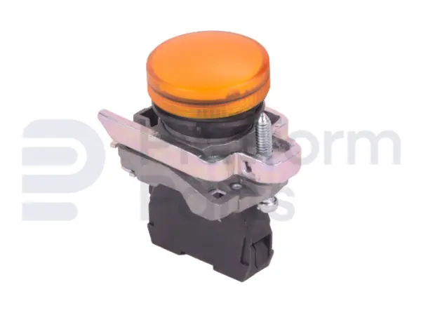 Controlelamp, oranje, 12-48 VDC