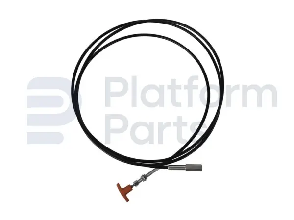 Emergency lowering cable
