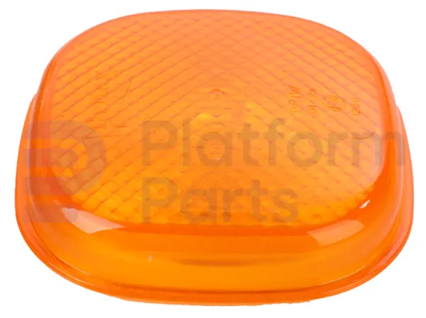 Orange Linsenabdeckung