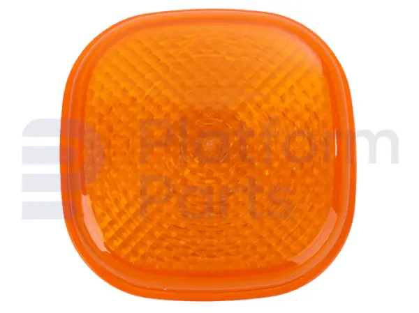 Orange Linsenabdeckung