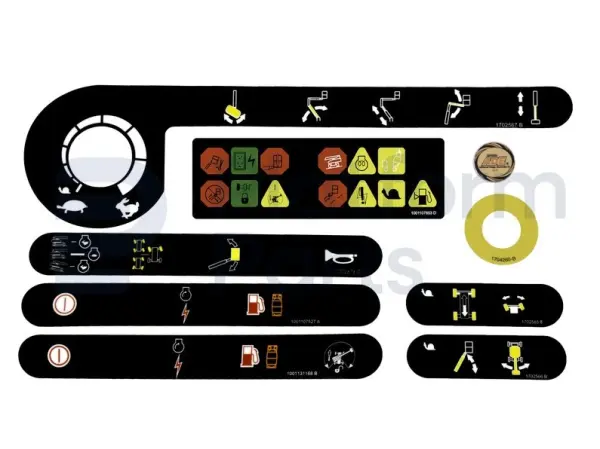 Sticker kit, symbole