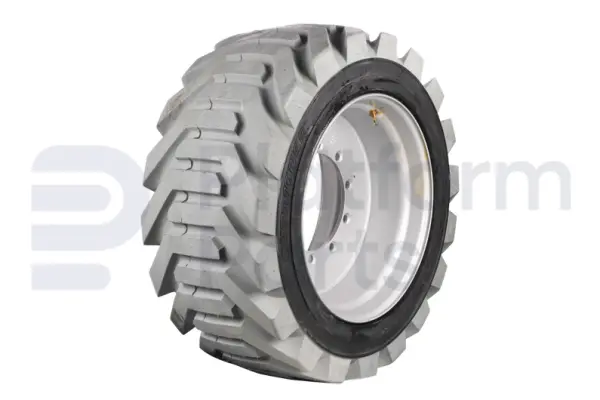 Non-marking tire + rim, foamed, RH