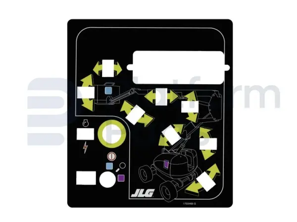 Autocollant, commande en bas