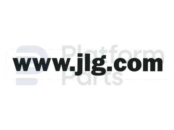 Pegatina, JLG