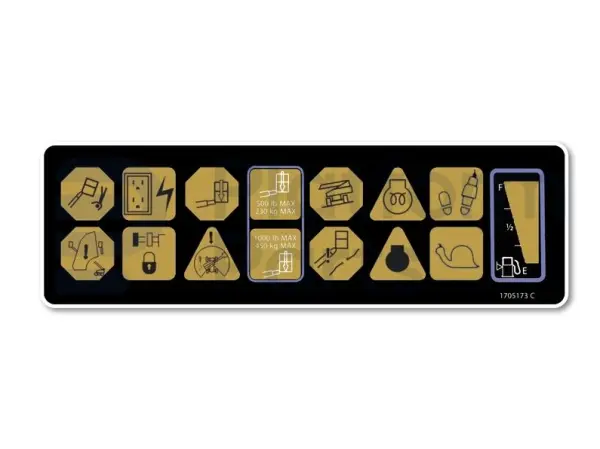 Decal, platform display