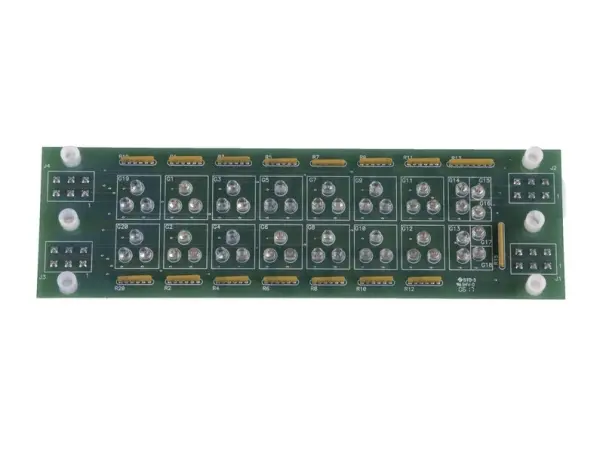 Electronic card, control box