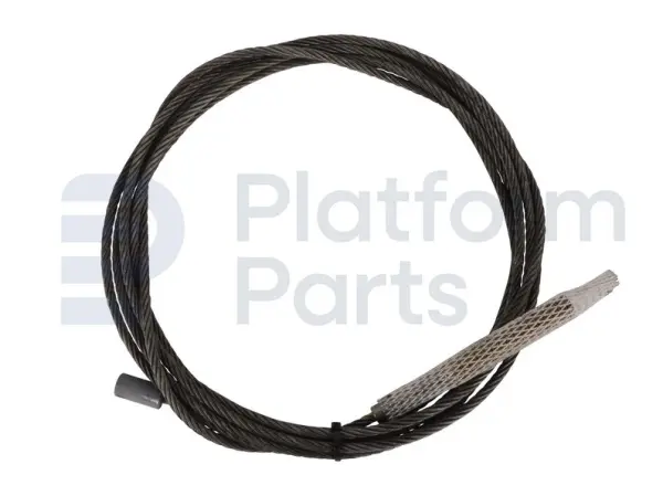 Cable de acero, brazo de elevación