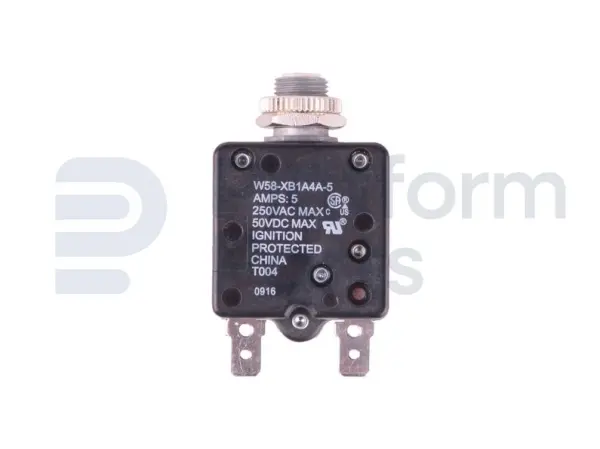 Fusible 5amp, circuit breaker