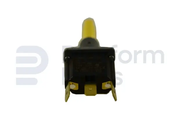 Toggle switch, ON-OFF-ON, DPDT