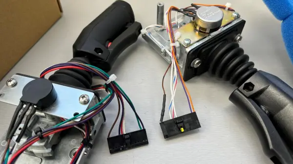 Joystick rijden, sturen