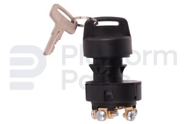 Interruptor, llave, 3P fijas, quitar llave del centro
