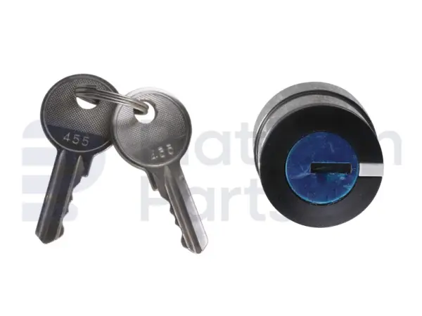 Interruptor, llave, 3P resorte regreso derecha a media, quitar llave izquierdo
