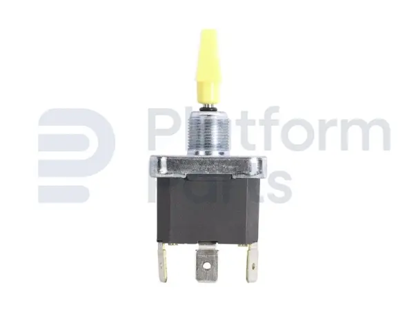 Toggle switch, (ON)-OFF-(ON)