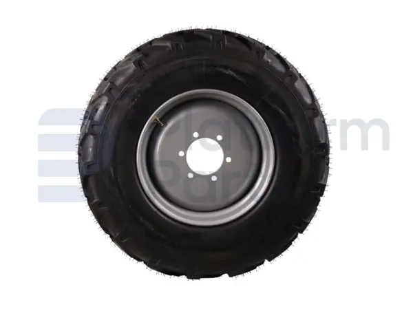 Ruwe terrein band + velg, opgeschuimd, RH