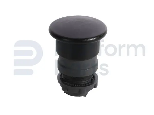 Push button, black