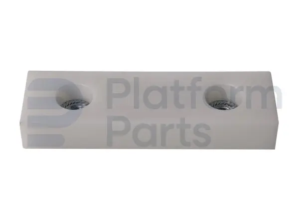 Abnutzungsplatte 0,5x1,5x0,75"