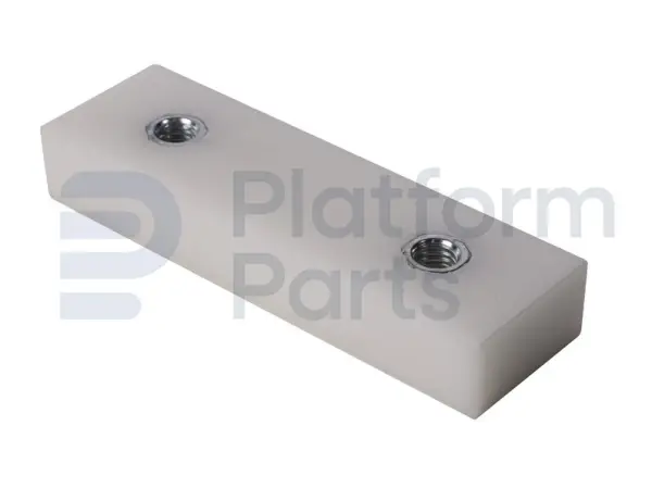 Abnutzungsplatte 0,5x1,5x0,75"