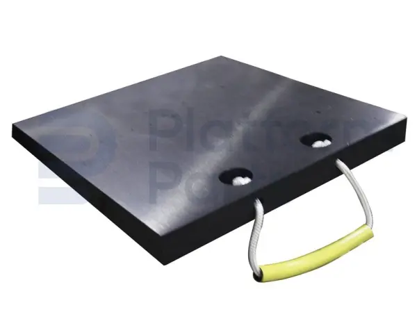 Outrigger pad, 40x40x4, 10T cap