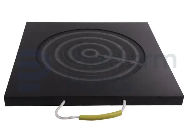 Abstützplatte, 60x60x4, 20T cap