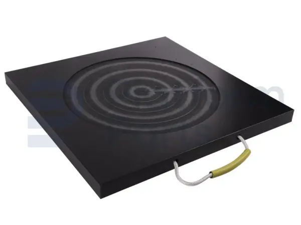 Abstützplatte, 60x60x4, 20T cap
