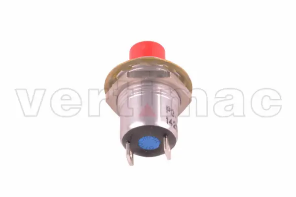 Bouton poussoir, rouge (joystick enable)