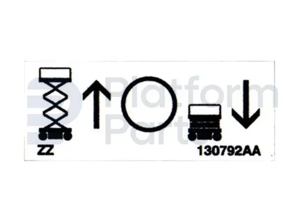 Decal, control box