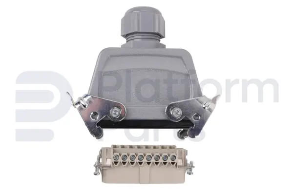 Connector plug, 16 pin, male