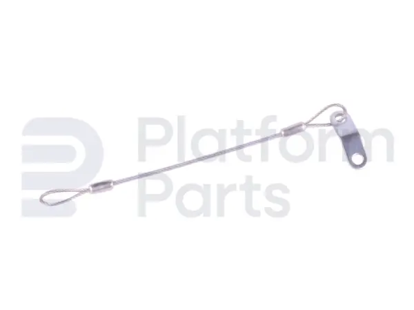 Sicherungsachse Geländer, Kabel